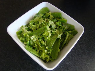 Green Pea and Mint Salad
