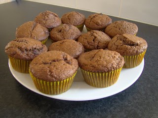 Chocolate Choc-chip muffins