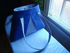 Sew Spoiled Sew-Along Weekender Tote Complete