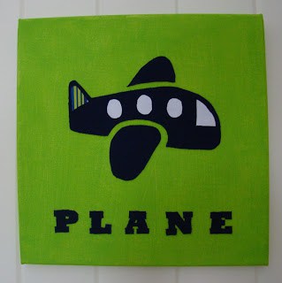 Planes, Trains and Automobiles Wall Art Tutorial (with templates)