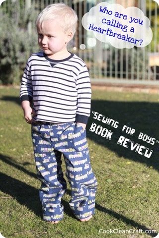 Sewing For Boys Book Review