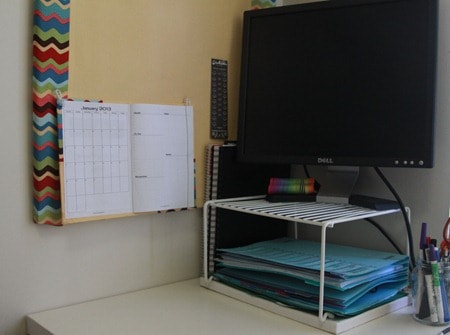 Craft/Office Desk Organization