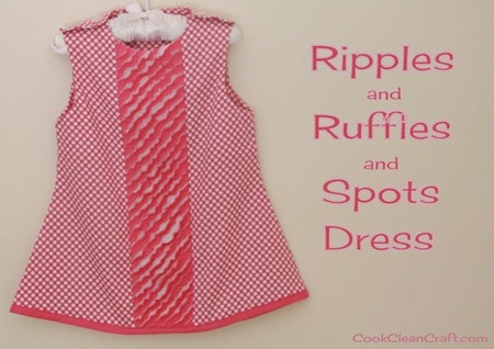 Ripples and Ruffles and Spots Dress