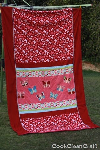 Butterfly Quilt Cover