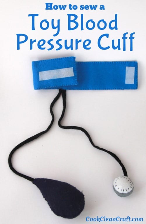 How to sew a Toy Blood Pressure Cuff