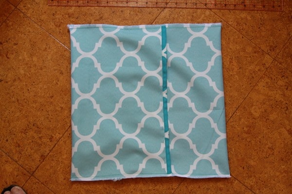 Envelope cushion sewing tutorial