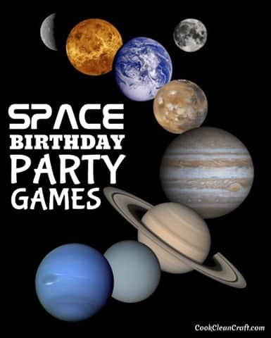 Party Games for a Space-Themed Kids Birthday Party