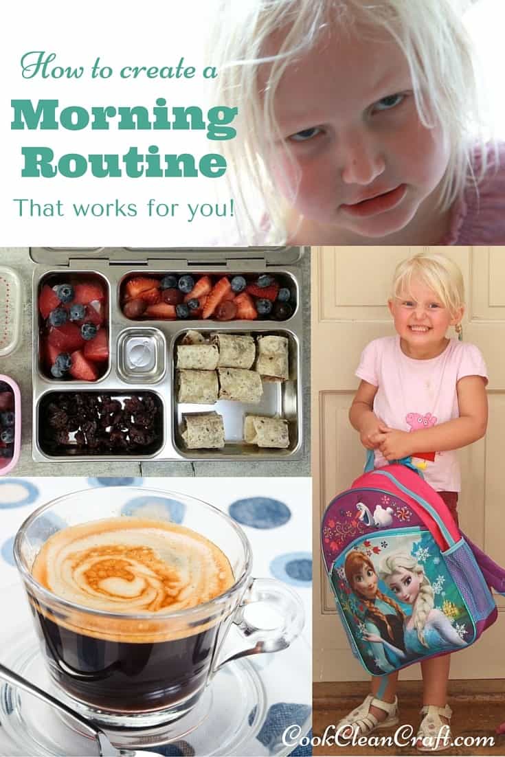 How to create a morning routine that works!